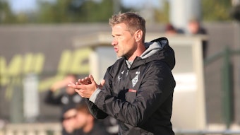 Oliver Kirch bei einem Spiel der U19 von Borussia Mönchengladbach.