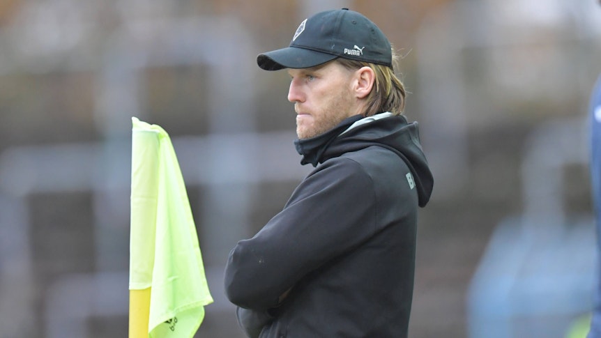 Eugen Polanski beim Spiel gegen den FC Gütersloh.