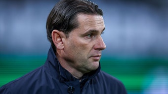 Gerardo Seoane beim Bundesliga-Spiel von Borussia Mönchengladbach gegen den VfL Bochum.