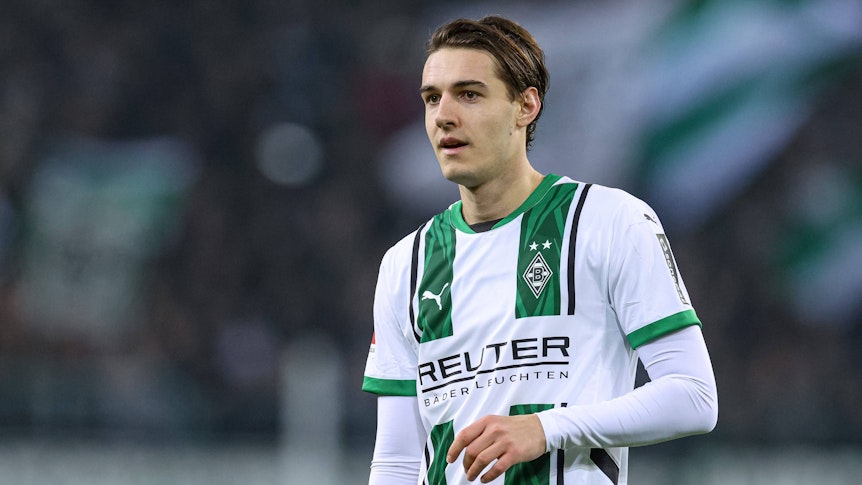 Florian Neuhaus im Gladbach-Trikot.