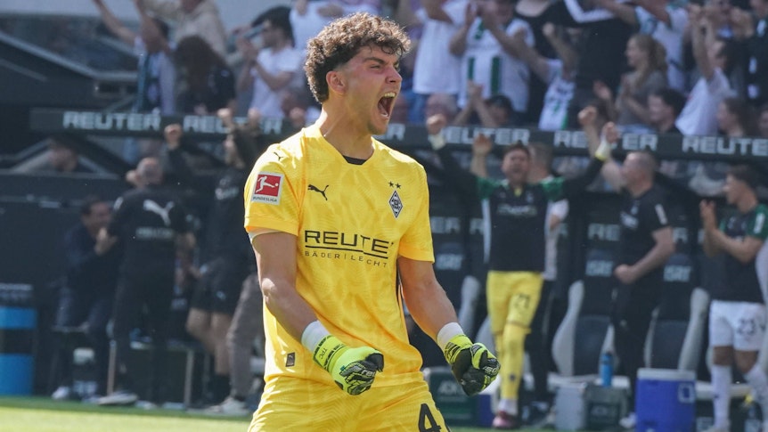 Tiago Pereira Cardoso ballt die Fäuste zum Jubelschrei.