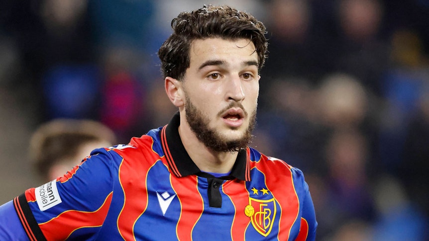 Leon Avdullahu im Basel-Trikot.