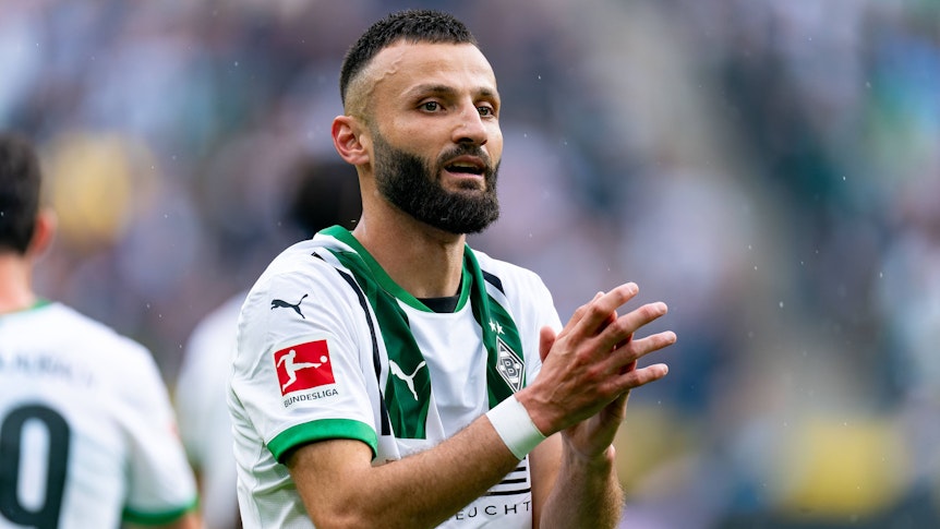 Franck Honorat klatscht in die Hände.