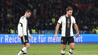 Marvin Ducksch (l.) und Niclas Füllkrug im DFB-Trikot.