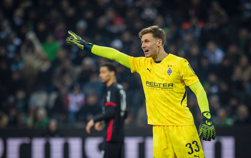 Gladbach-Keeper Moritz Nicolas.