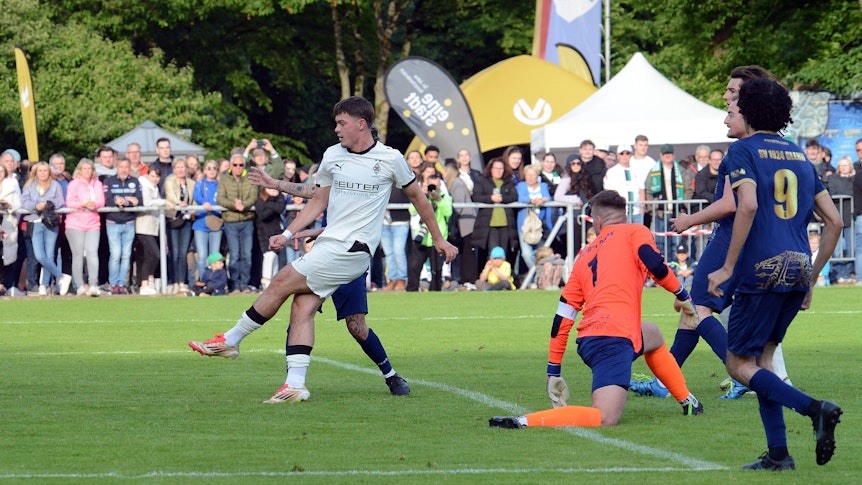 Gladbach war bei ihrem letzten Spiel der Saison am 26. Mai 2025 beim SV Glehn zu Gast.
