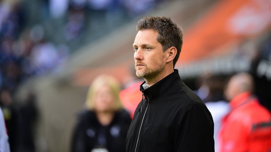 Mirko Sandmöller an der Seitenlinie.