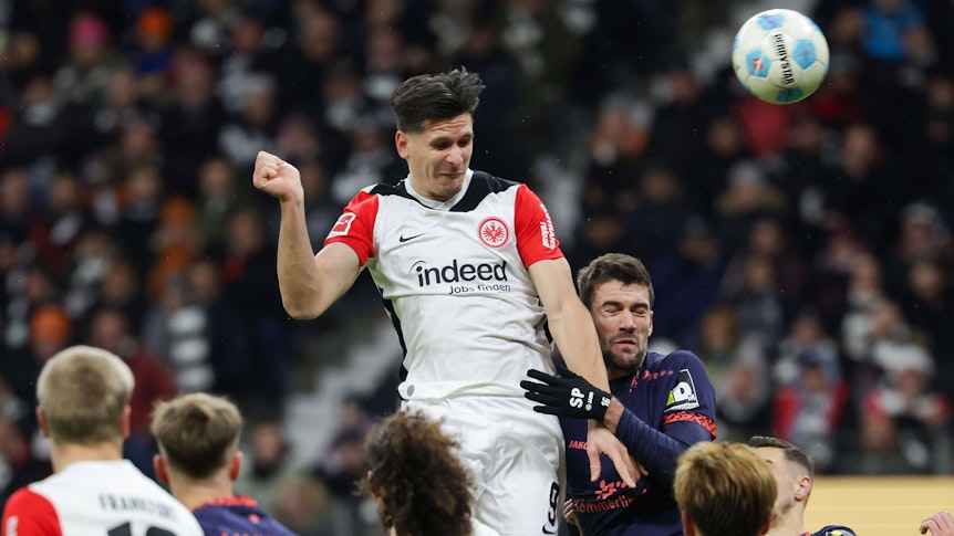 Igor Matanovic am 21. Dezember 2024 beim Duell gegen den FSV Mainz 05.