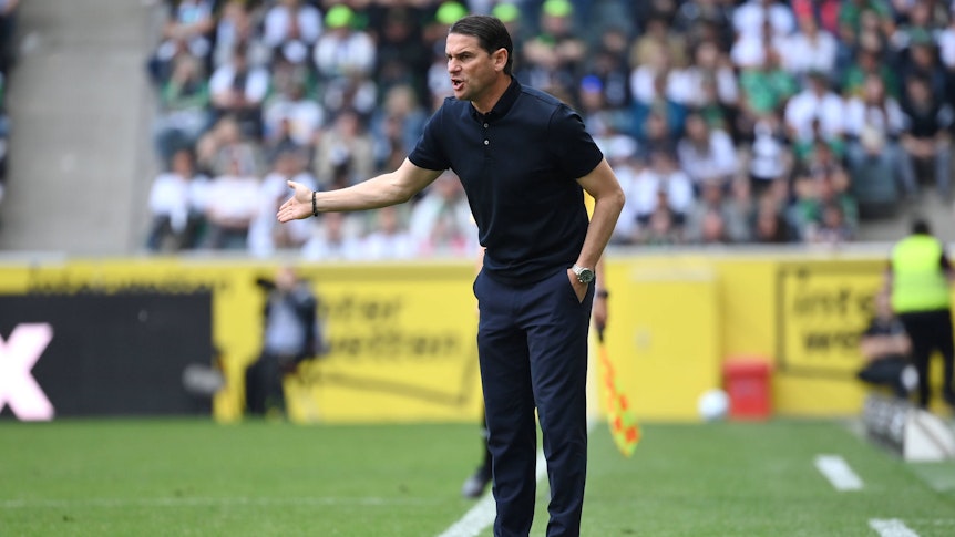 Gladbach-Trainer Gerardo Seoane.