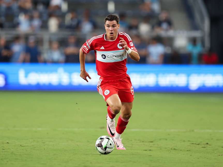 Georgios Koutsias im Trikot der Chicago Fire.