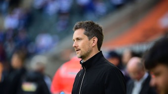 Mirko Sandmöller bei einer Regionalliga-Partie der U23 von Borussia Mönchengladbach.