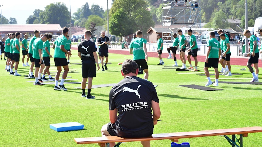 Borussia Mönchengladbach im Trainingslager in Rottach-Egern.