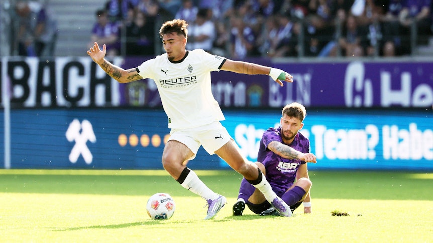 Fohlen-Neuzugang Jens Castrop feiert am 18. Juli 2025 sein Gladbach-Debüt.