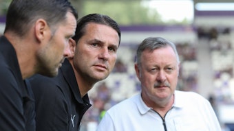 Roland Virkus im Gespräch mit Gerardo Seoane.