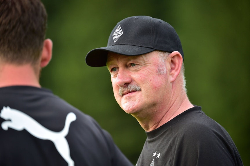 Roland Virkus im Trainingslager am Tegernsee.