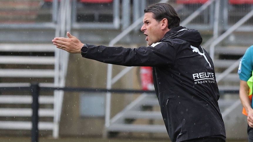 Gladbach-Trainer Gerardo Seaone.