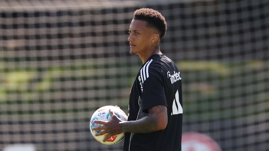 Tuta beim Training von Eintracht Frankfurt.