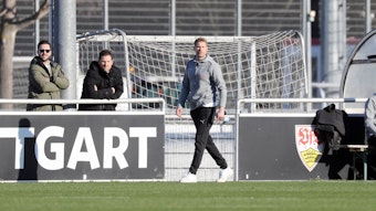 Oliver Kirch an der Seitenlinie.