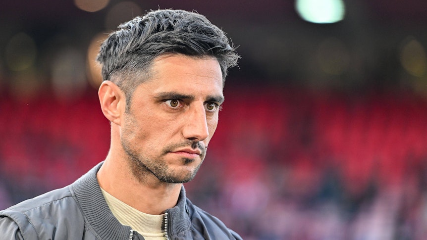 Lars Stindl an der Seitenlinie.
