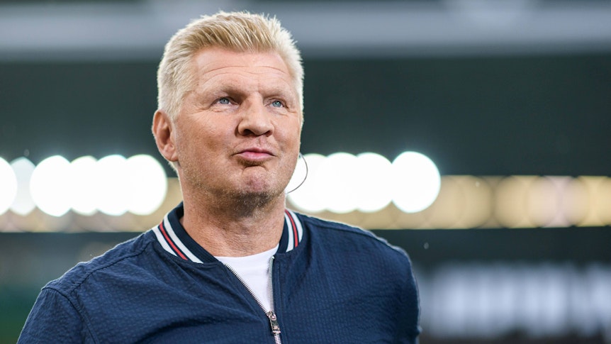 Stefan Effenberg im Borussia-Park.