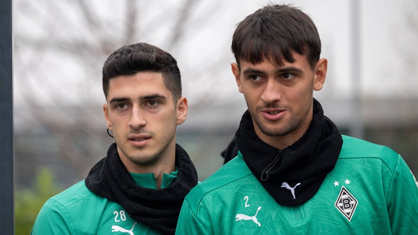 Grant-Leon Ranos und Fabio Chiarodia im Training.