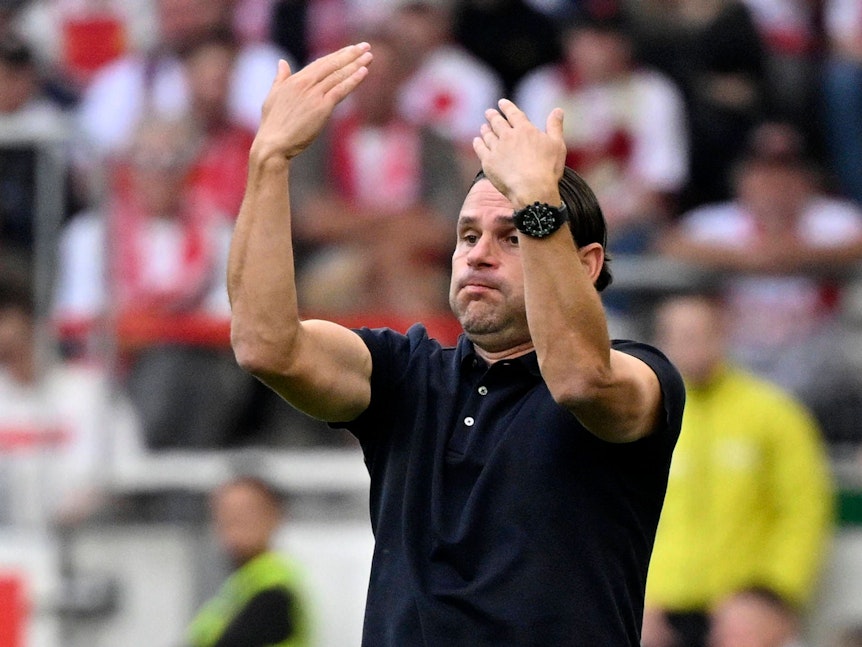 Gerardo Seoane hält die Luft an.