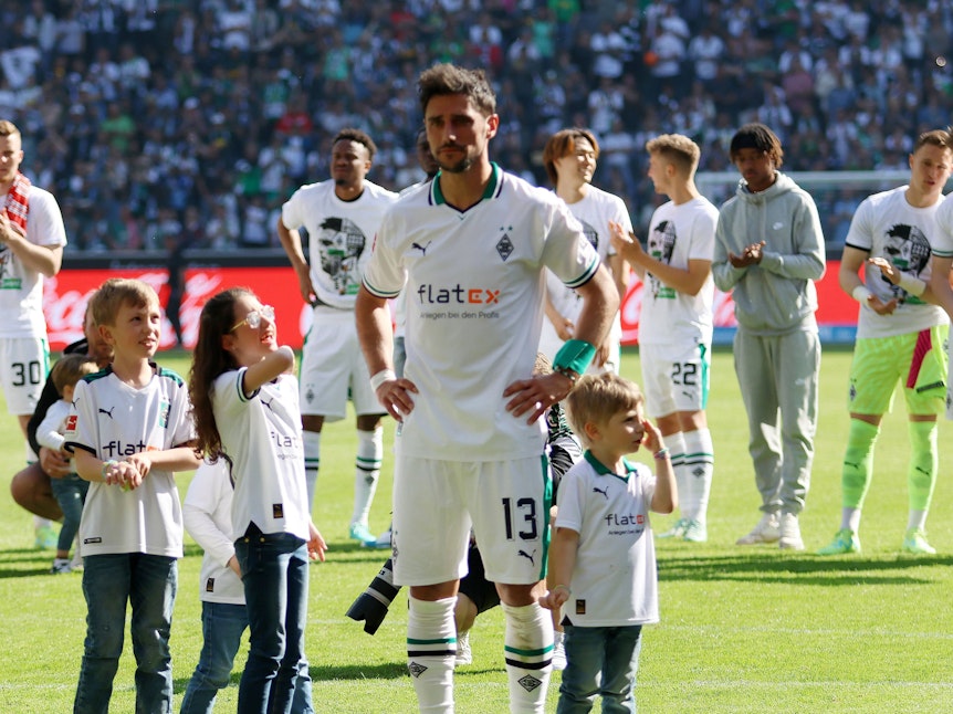 Lars Stindl bei seinem letzten Spiel für Borussia Mönchengladbach.