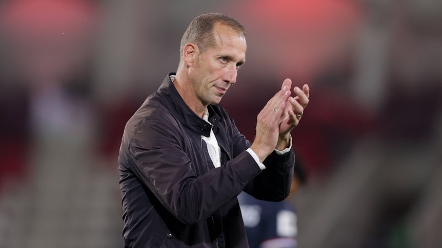 Jeff Strasser nach einem Länderspiel mit Luxemburg.