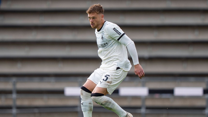 Lion Schweers im Gladbach-Trikot.