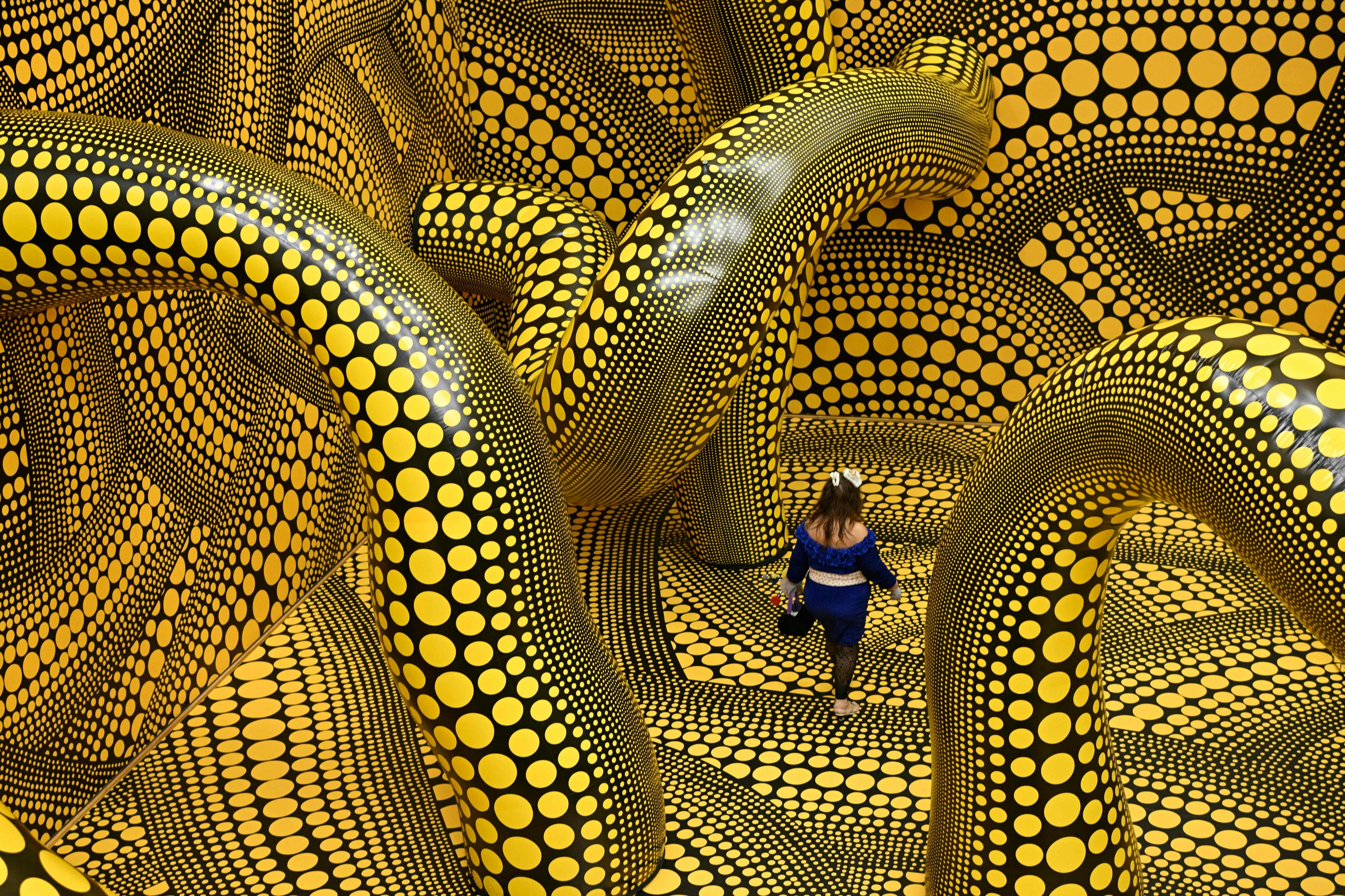 Tickets, Timeslots: So beliebt ist die Kusama-Ausstellung in Köln