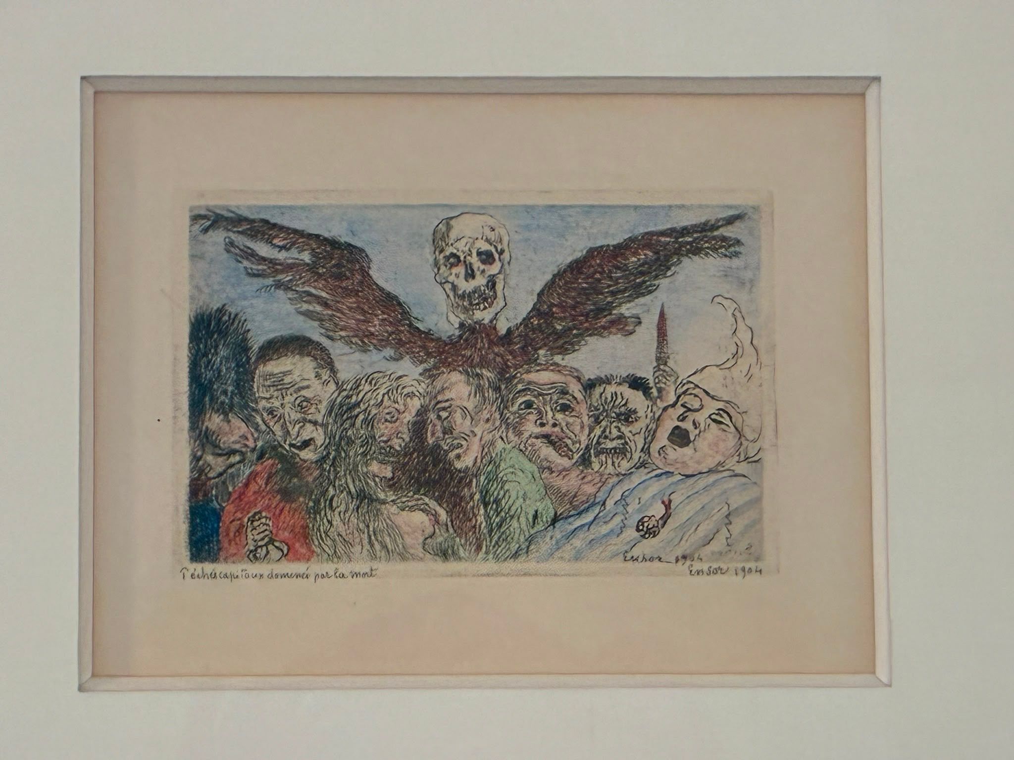 Skurril und absurd: Fantastische Werke des Künstlers James Ensor zeigt das Gladbacher Museum Villa Zanders