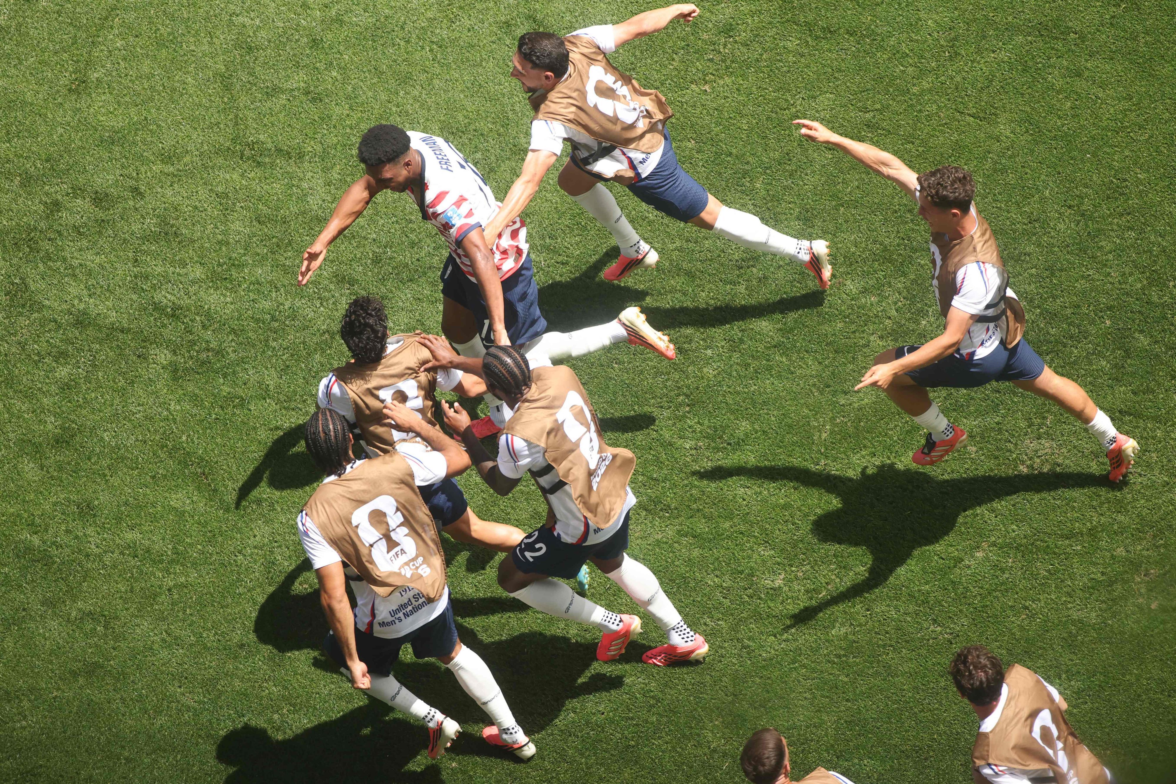 Torjubel bei den USA bei der WM 2026.